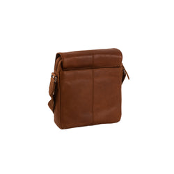 Leather Shoulder Bag Cognac Remy