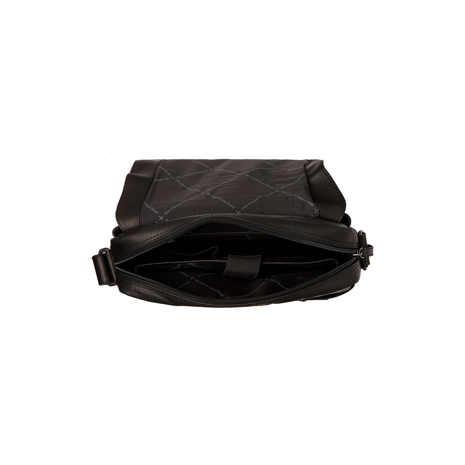 Leather Shoulder Bag Black Raphael