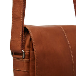 Leather Shoulder Bag Cognac Raphael