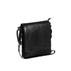 Leather Shoulder Bag Black Bodin