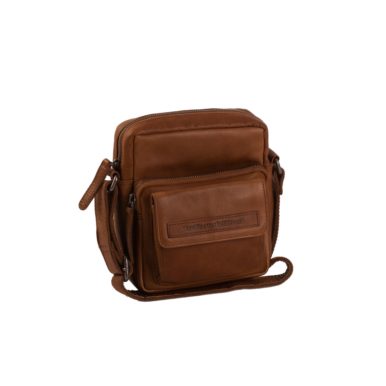 Leather Shoulder Bag Cognac Anna