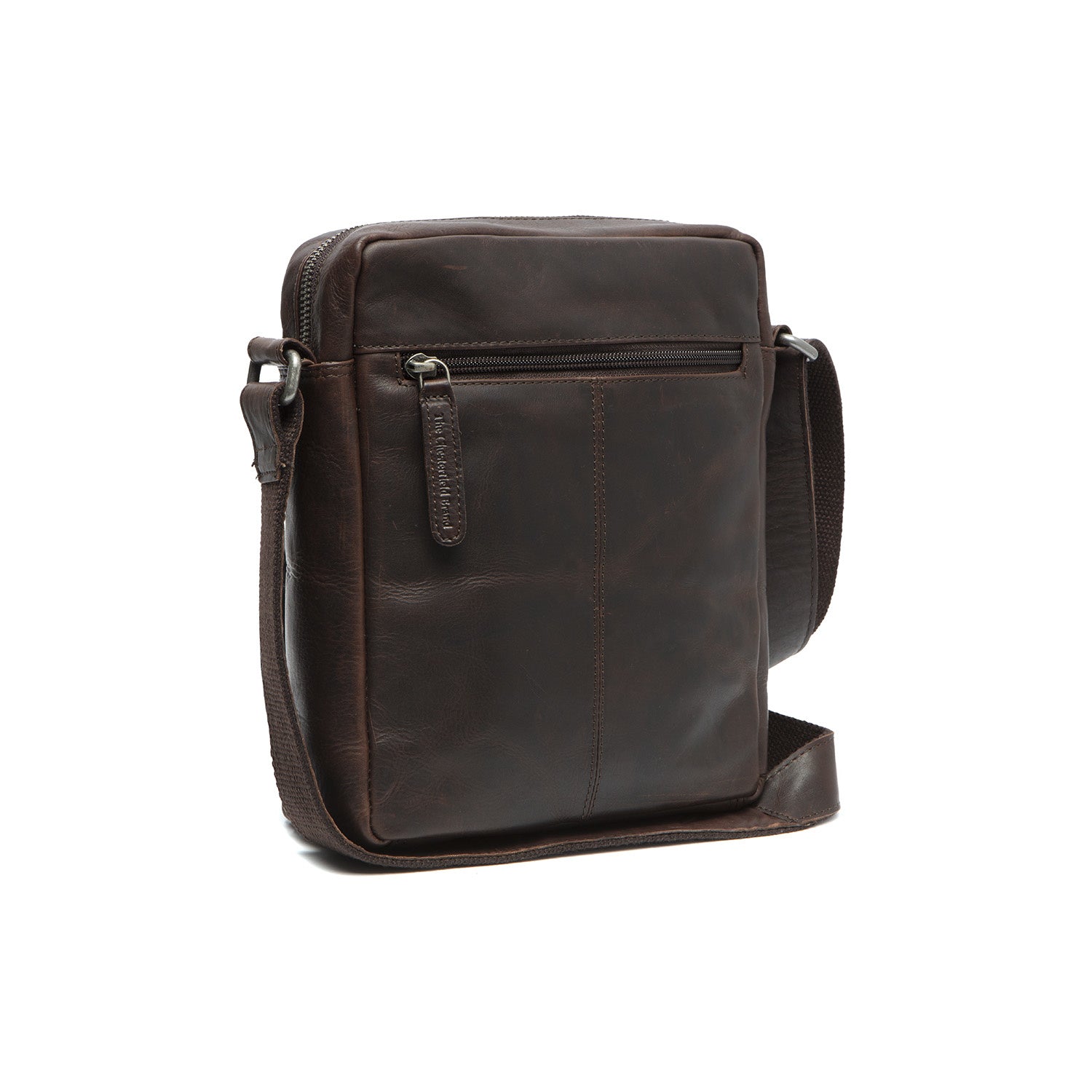 Leather Shoulder Bag Brown Bath