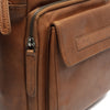 Leather Shoulder Bag Cognac Bath