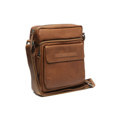 Leather Shoulder Bag Cognac Bath