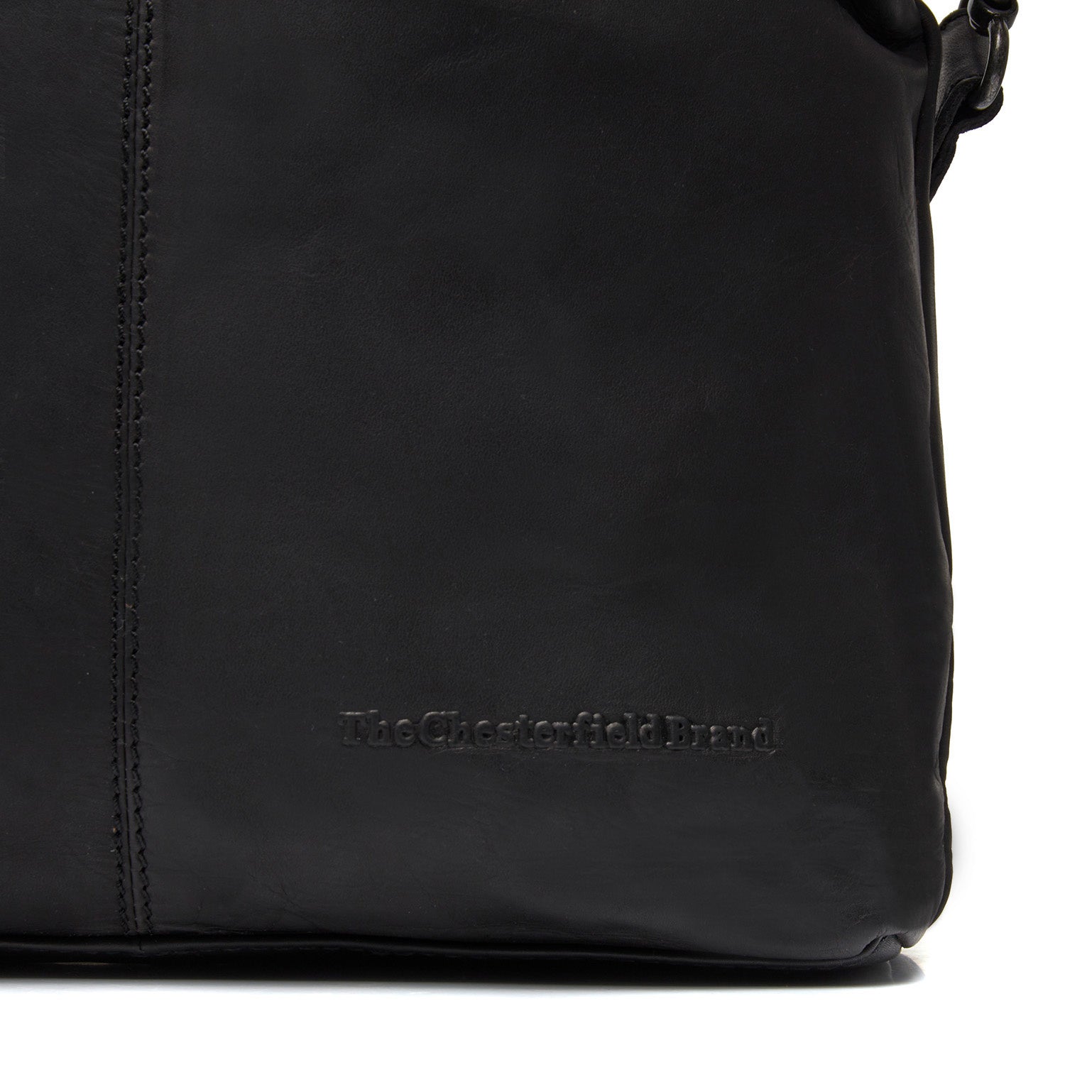 Leather Shoulder Bag Black Jen