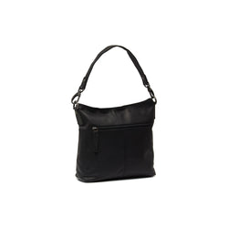 Leather Shoulder Bag Black Jen