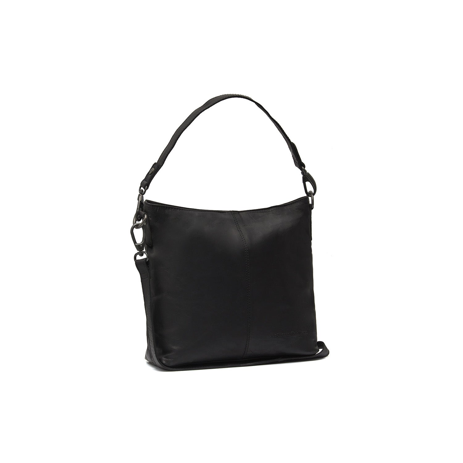 Leather Shoulder Bag Black Jen