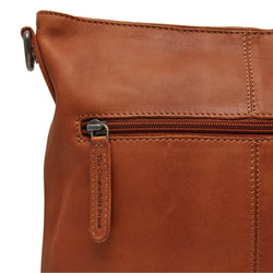 Leather Shoulder Bag Cognac Jen