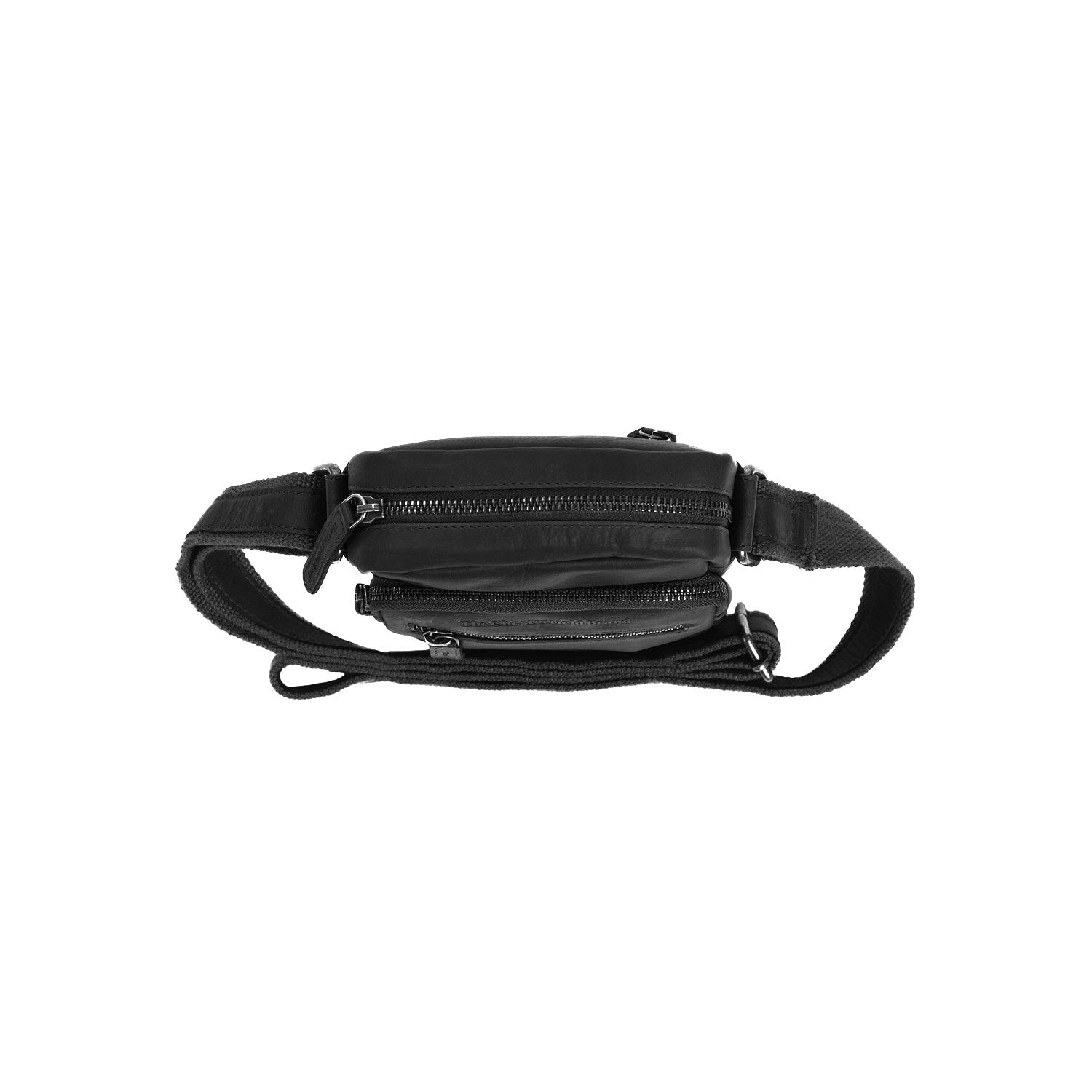 Leather Shoulder Bag Black Bremen