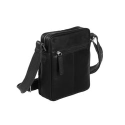 Leather Shoulder Bag Black Birmingham