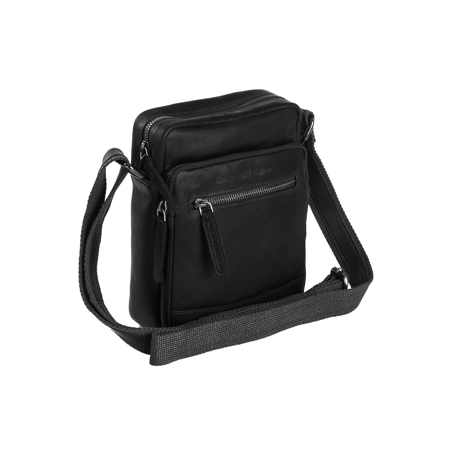 Leather Shoulder Bag Black Birmingham