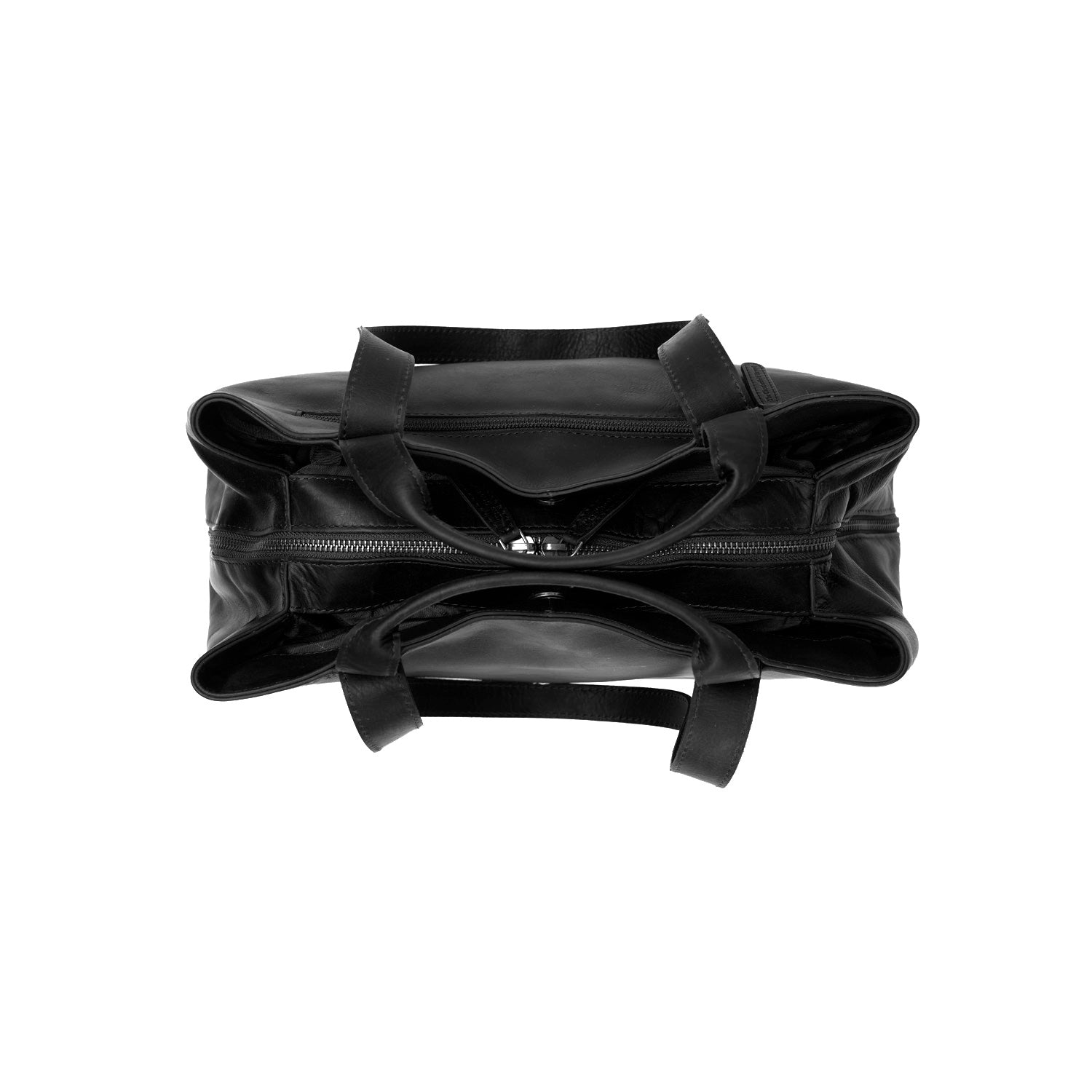 Leather Shoulder Bag Black Gail