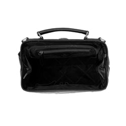 Leather Doctors Bag Black Shaun