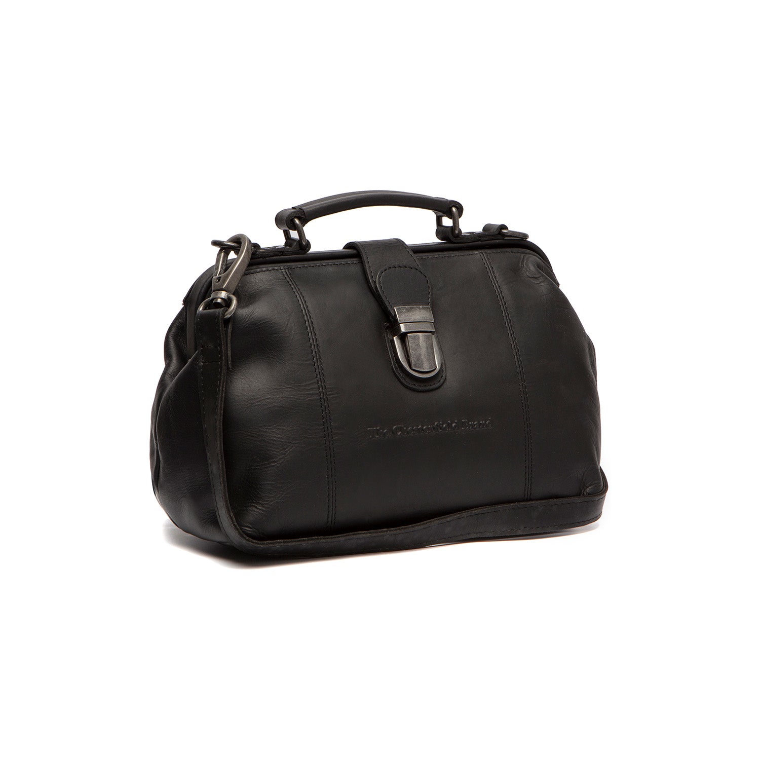 Leather Shoulder Bag Black Rachael