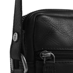 Leather Phone Pouch Black Hamilton