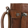 Leather Shoulder Bag Cognac Laos