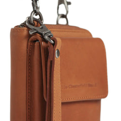 Leder Handytasche Cognac Malaga