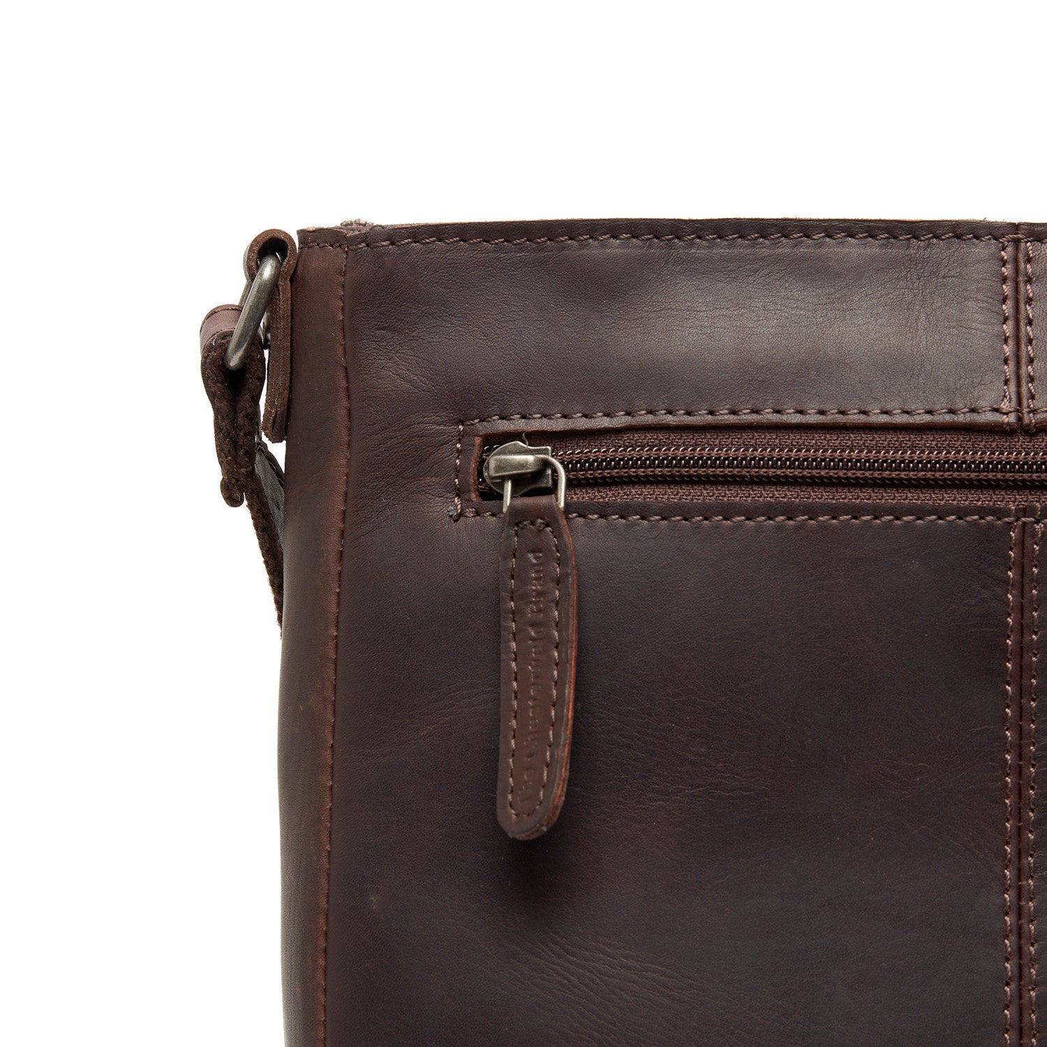 Leather Shoulder Bag Brown Mumbai