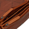 Leather Shoulder Bag Cognac Redmond