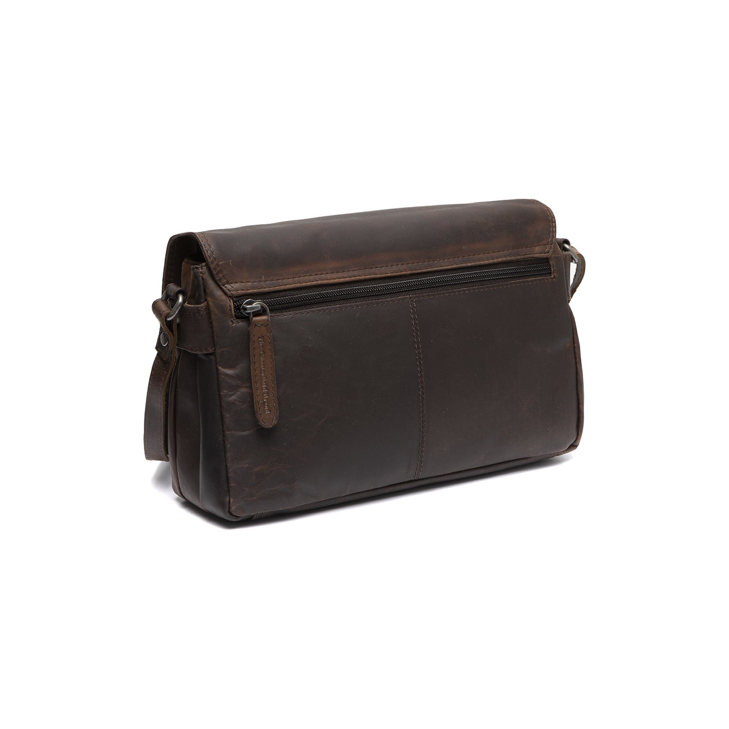 Leather Shoulder Bag Brown Reston