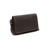 Leather Shoulder Bag Brown Reston