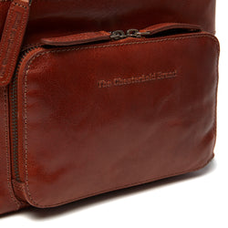 Leather Shoulder Bag Cognac Tula