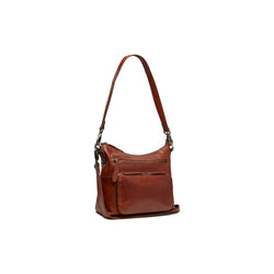 Leather Shoulder Bag Cognac Tula