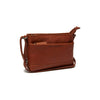 Leather Shoulder Bag Cognac Salerno