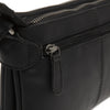 Leather Shoulder Bag Black Sisli