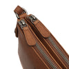 Leather Shoulder Bag Cognac Sisli