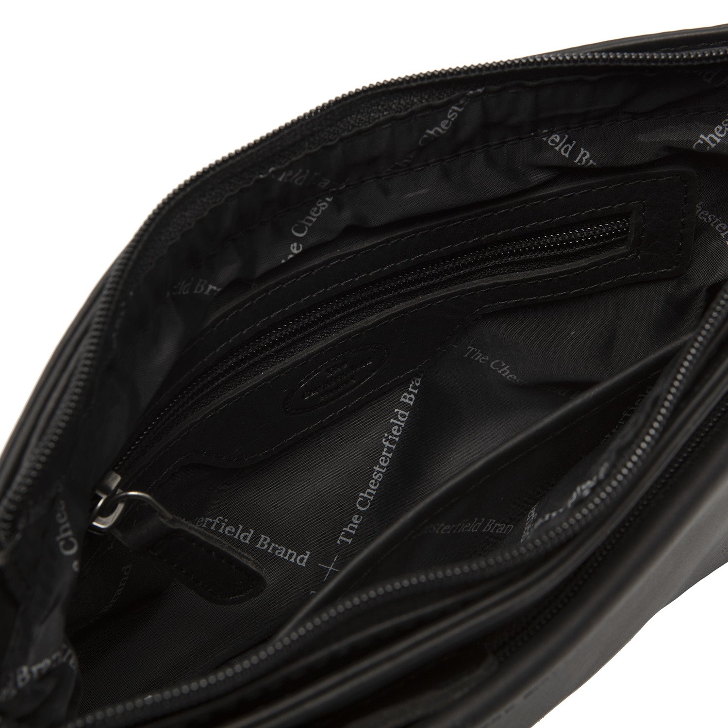 Leather Shoulder Bag Black Southampton