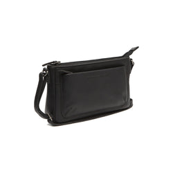 Leather Shoulder Bag Black Southampton