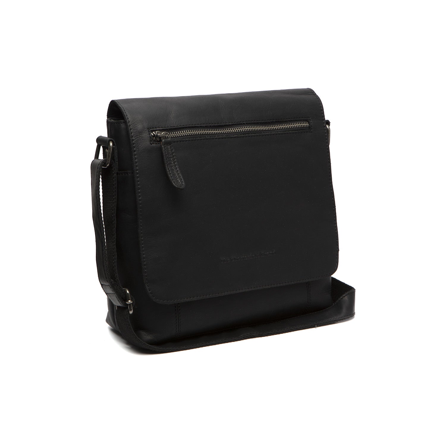 Leather Shoulder Bag Black Tanga