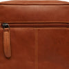 Leather Shoulder Bag Cognac Saba