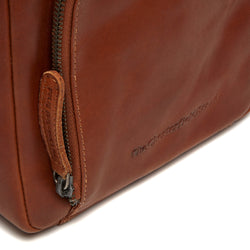 Leather Shoulder Bag Cognac Timor