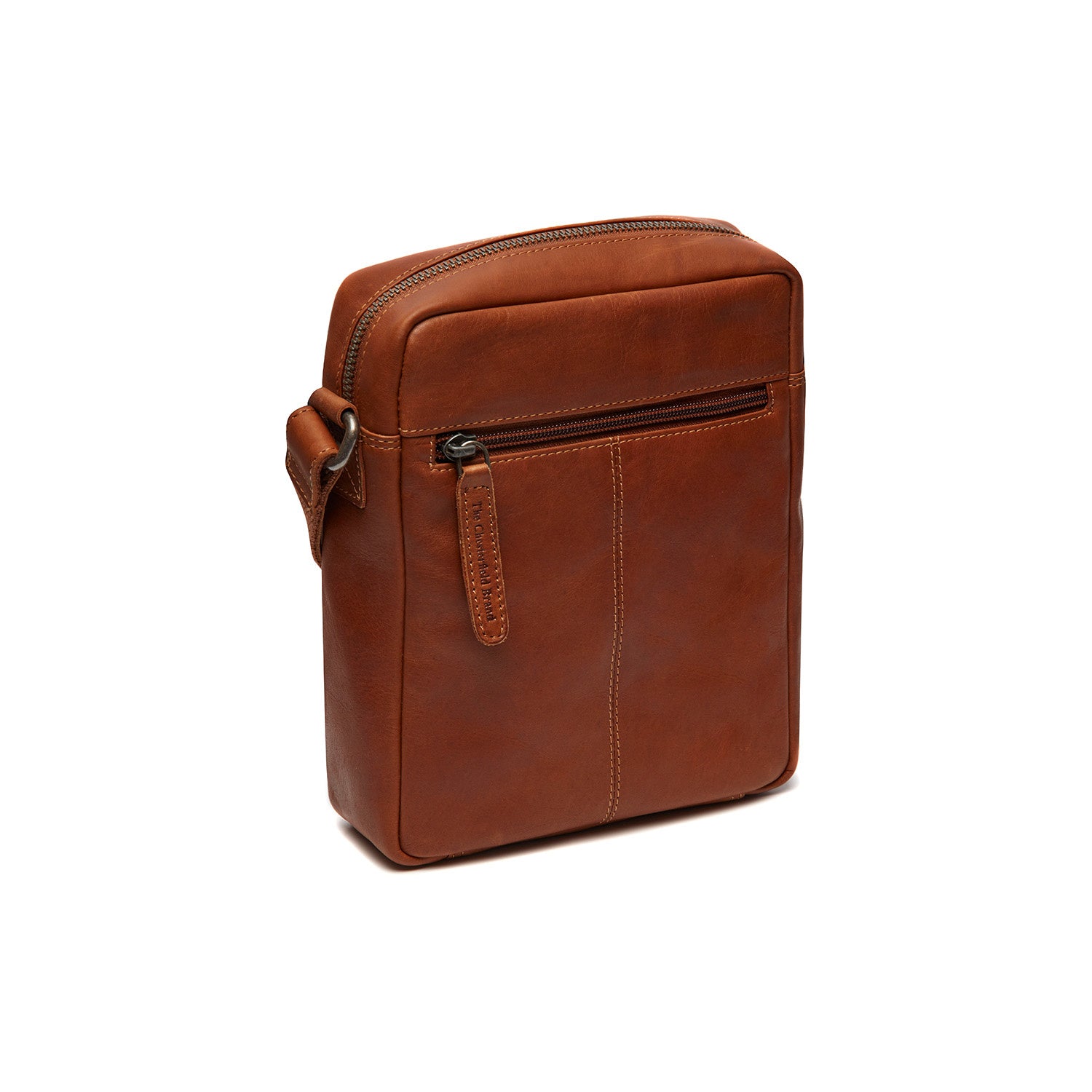 Leather Shoulder Bag Cognac Timor