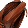 Leather Shoulder Bag Cognac Timor