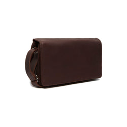 Leather Shoulder Bag Brown Tustin