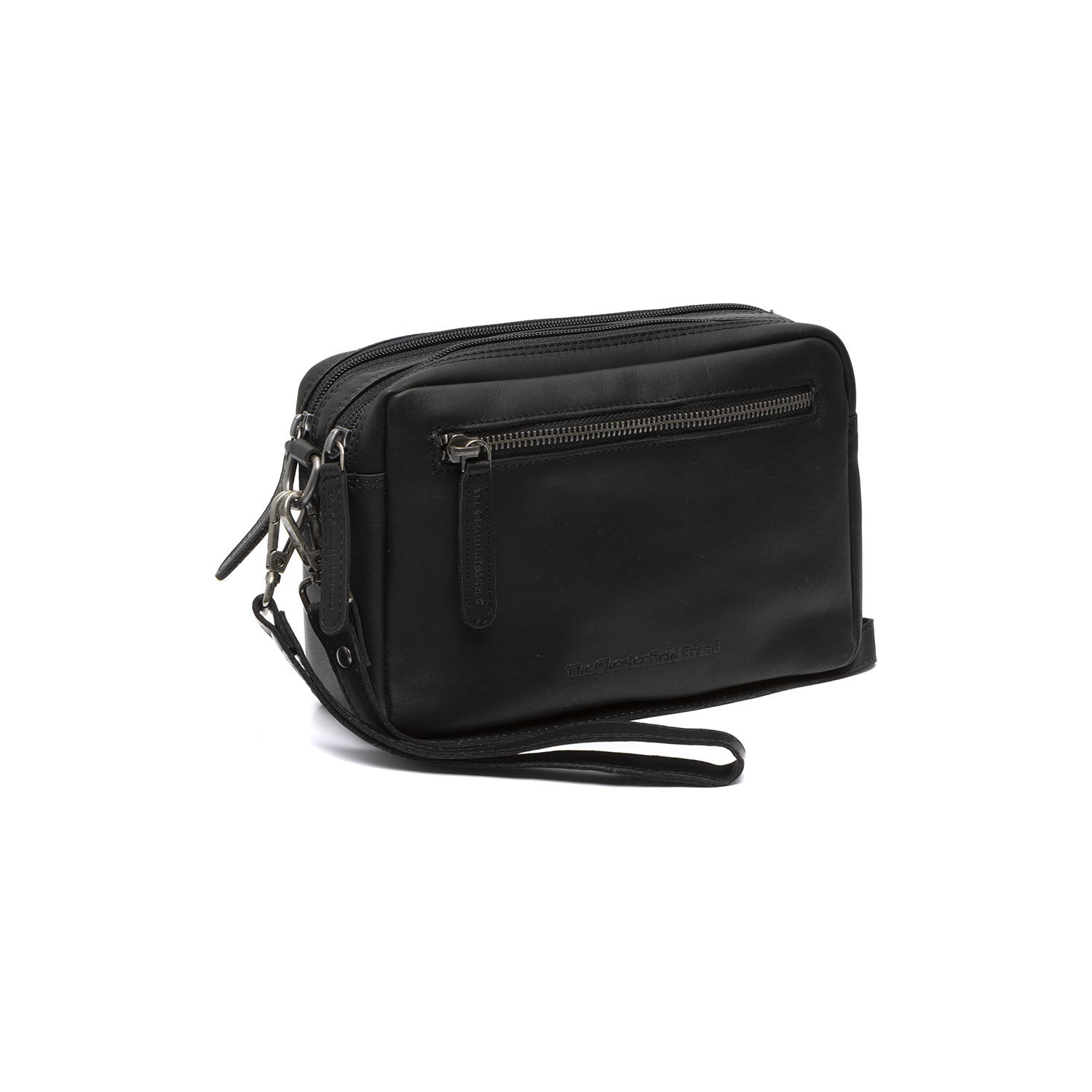 Leather Shoulder Bag Black Samui