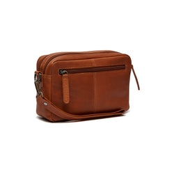 Leather Shoulder Bag Cognac Samui