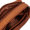 Leather Shoulder Bag Cognac Samui