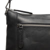 Leather Shoulder Bag Black Faro