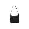 Leather Shoulder Bag Black Faro