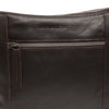 Leather Shoulder Bag Brown Faro