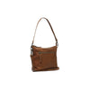 Leather Shoulder Bag Cognac Faro