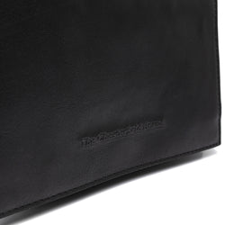 Leather Shoulder Bag Black Palermo