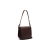 Leather Shoulder Bag Brown Sumatra Black Label