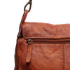 Leather Shoulder Bag Cognac Corsica Black Label