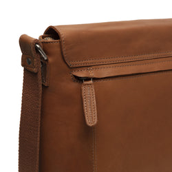 Leather Shoulder Bag Cognac Nani