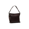 Leather Shoulder Bag Brown Kos